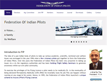 Tablet Screenshot of fipindia.com
